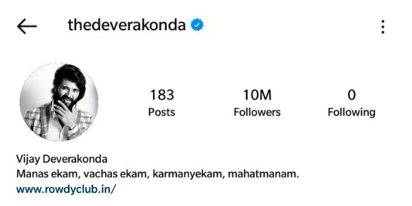 டாப்பில் விஜய் தேவரகொண்டா