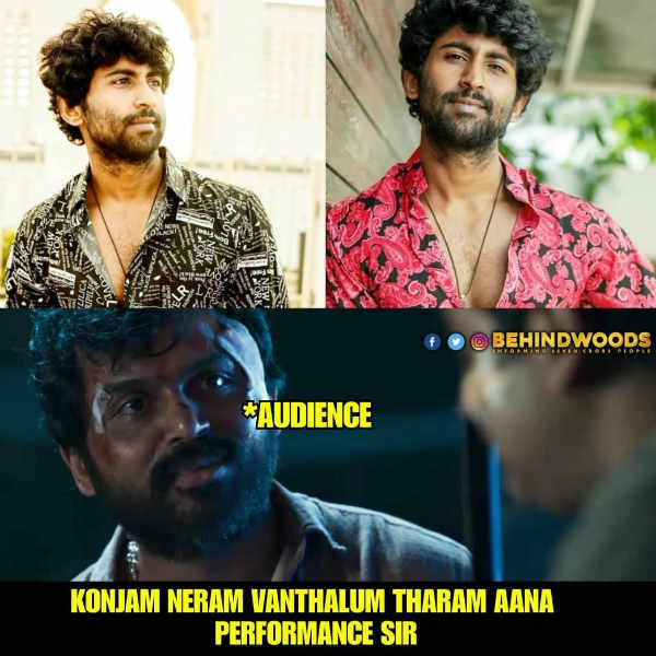 மிரட்டலான நடிப்பை