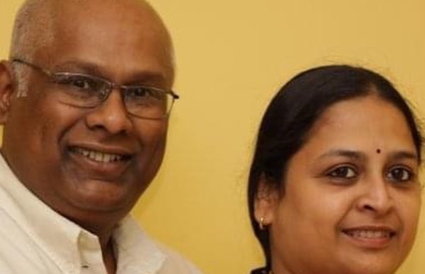 அக்கா பேரனுடன்