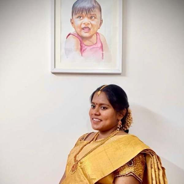 மனைவிக்கு சீமந்தம்