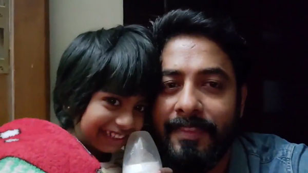 Aari shares an adorable video with his daughter Aari shares an adorable video with his daughter