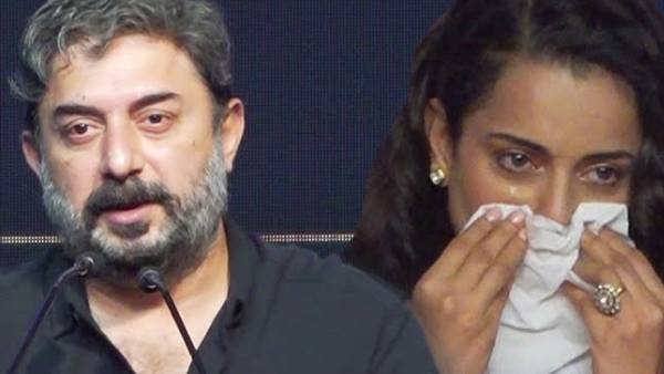 கண்கலங்கினார்