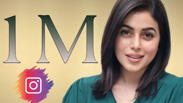 Poorna gets 1 million followers in instagram Poorna gets 1 million followers in instagram