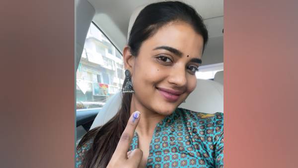 வாக்களித்த ஐஸ்வர்யா ராஜேஷ்