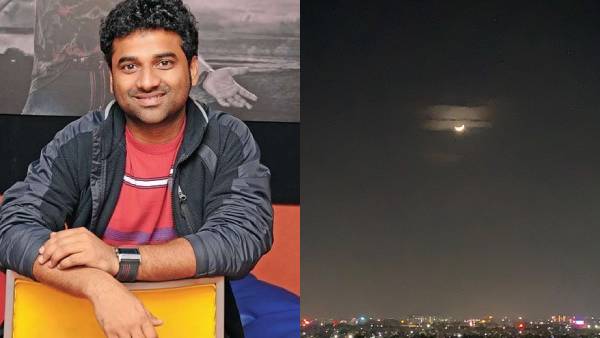 Devi Sri Prasad spots Lord Shiva in the sky Devi Sri Prasad spots Lord Shiva in the sky