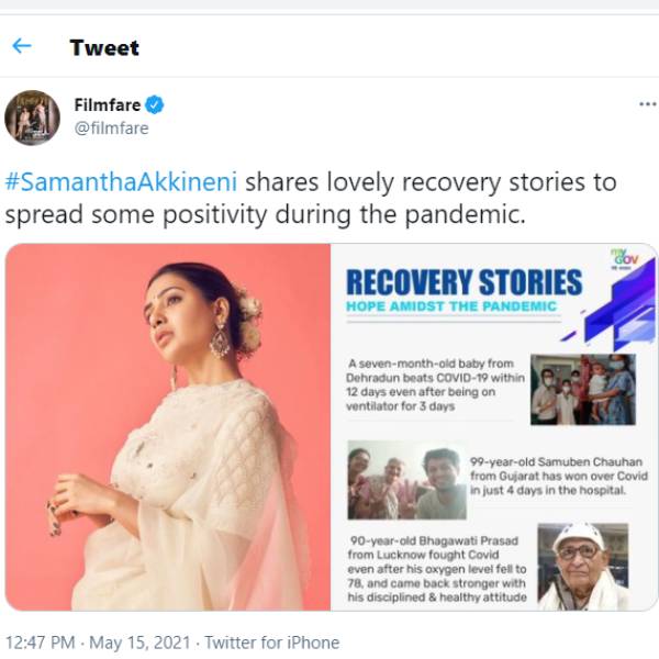 90 வயது தாத்தா குணம்