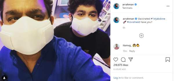 தடுப்பூசி போட்டாகிவிட்டது