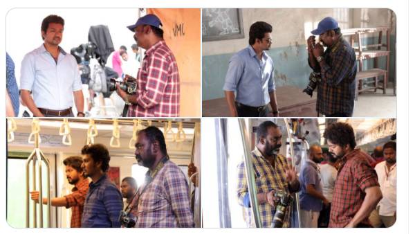 பாடல் காட்சி படப்பிடிப்பு