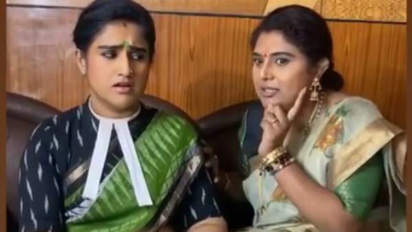 கருத்தம்மா நடிகையுடன்