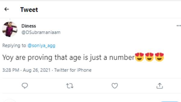வயது என்பது வெறும் நம்பர்தான்