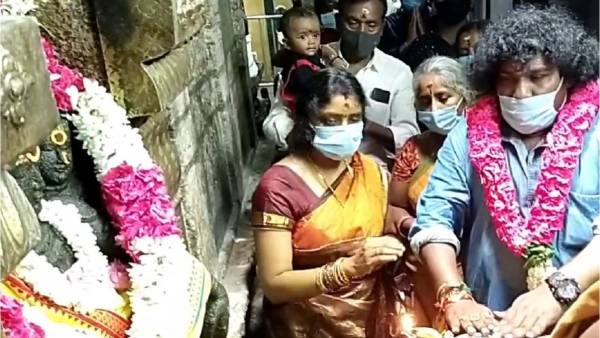 கோயில் கட்டிய யோகி பாபு
