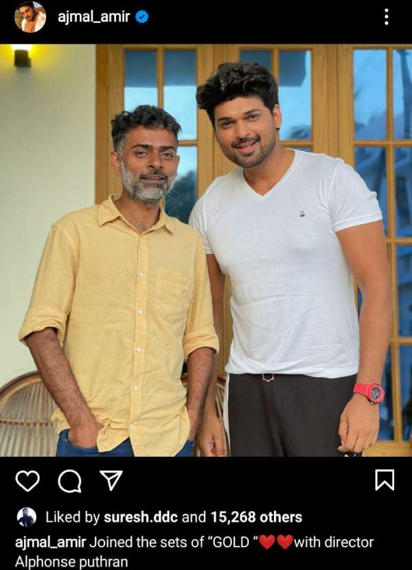 கோல்ட் படத்தில் இணைகிறேன்