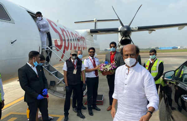 உடல் நலக்குறைவால் பாதிக்கப்பட்ட ரஜினி