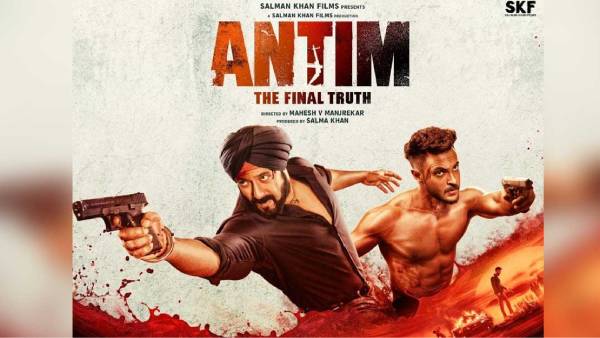 சல்மான் தயாரித்து நடிக்கும் ஆன்டிம் படம்... மிரட்டலான ட்ரெயிலர் வெளியானது 