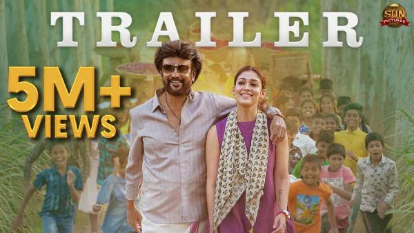 சூப்பர்ஸ்டாரின் அதிரடி அண்ணாத்த... ஒரே நாளில் 5 மில்லியன் பார்வைகளை கடந்த ட்ரெயிலர்! 