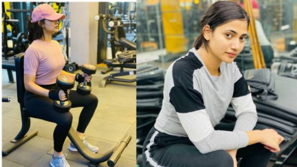 ஜிம்மில் தீயாய் உடற்பயிற்சி செய்யும் லாஸ்லியா!