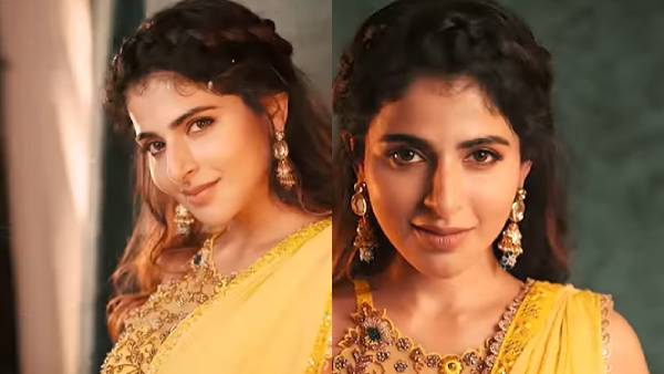 என்ன பொண்ணுடா இது... மெலடி பாடலுக்கு வேற மாரி கிளாமர் போஸ் கொடுத்த ஐஸ்வர்யா மேனன் 