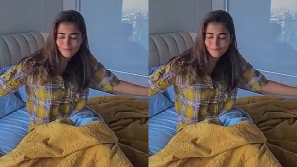 எழுந்திருக்கும் போதே சூப்பர் நியூஸ்... ரசிகர்களுக்கு நன்றி சொன்ன பீஸ்ட் நாயகி 