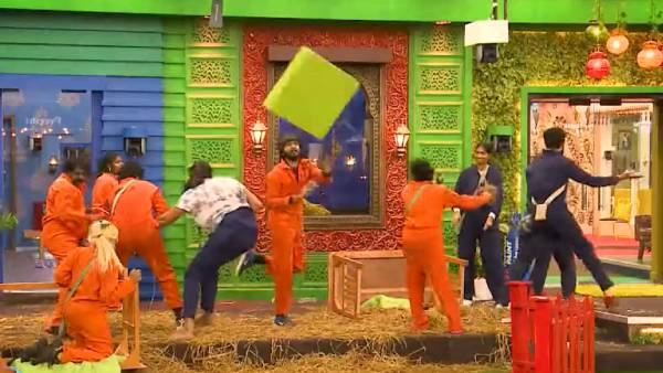 பிக் பாஸ் கொடுத்த டாஸ்க்… ஹவுஸ்மெட்டுகள் இடையே அடிதடி சண்டை… கொந்தளித்த சிபி !