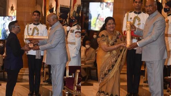 எஸ்பிபி.,க்கு பத்மவிபூஷன், சித்ராவிற்கு பத்மபூஷன் விருது...கெளரவித்த மத்திய அரசு 