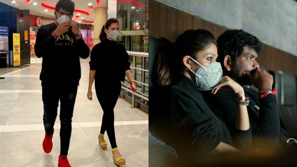 எஸ்கேப்பில் ஜோடியாக படம் பார்த்த விக்கி- நயன்... தெறிக்கவிடும் போட்டோஸ்..  என்ன படம் தெரியுமா? 