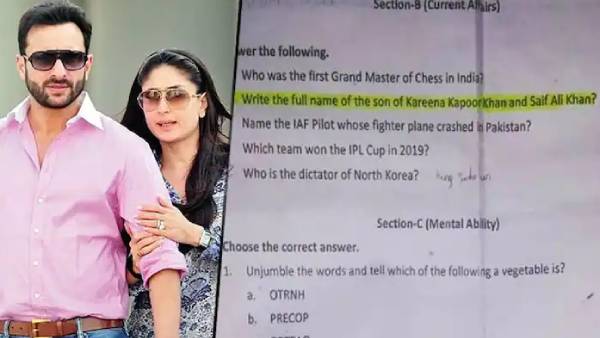 கரீனா கபூரின் மகன் பெயர் என்ன?... பள்ளித்தேர்வில் கேட்ட கேள்வி… கொந்தளித்த பெற்றோர் !