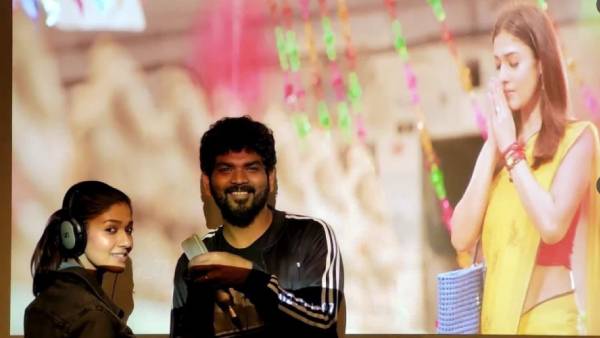 கண்மணி அன்போடு காதலன்... நயன் டப்பிங் பேசியது பார்த்து உருகிய விக்னேஷ் சிவன் 