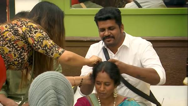 மாமா கையால் ஆசை ஆசையாய் மல்லி பூ வைத்துக் கொண்ட தாமரை.. செம சென்டிமென்ட் போங்க! 