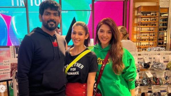 நயன்தாரா – விக்னேஷ் சிவனுடன் ஷாப்பிங் செய்த நடிகை... யாருன்னு தெரியுமா ? 