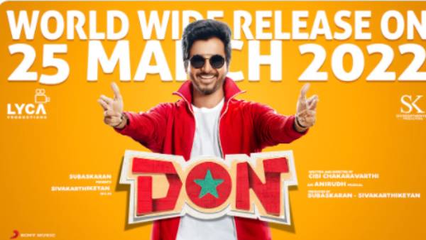 டான் படத்தோட ரிலீஸ் தேதி அறிவிச்சாச்சு... விடுமுறையை கொண்டாட்டமாக்க வர்ராரு டான்! 