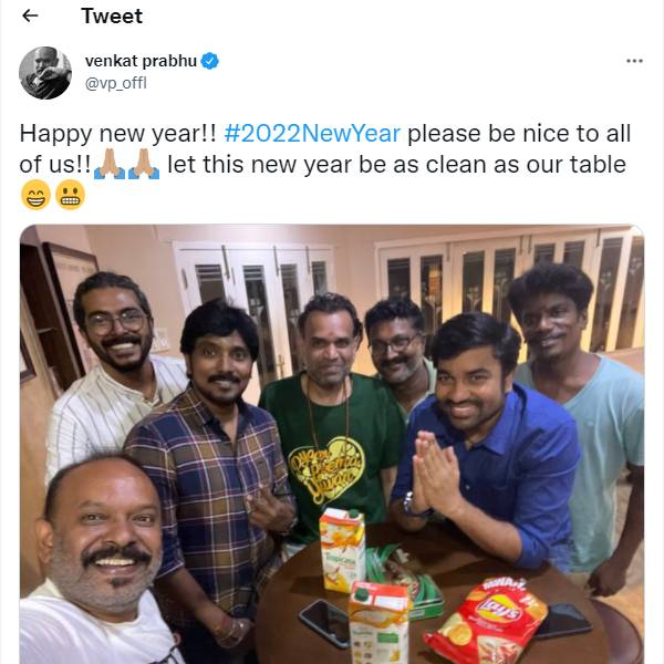 வெங்கட்பிரபு வாழ்த்து