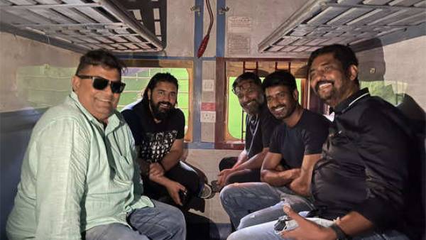 ஒரே இடத்தில் மீட் செய்த ரெண்டு ஜாம்பவான்கள்... அட சூரியும் இருக்காரே! 