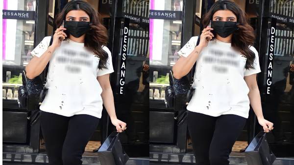 சமந்தாவின் டி-சர்ட்டில் ஆபாச வார்த்தைகள்.. பதறிப்போன ரசிகர்கள்.. குவியும் ட்ரோல்கள்!