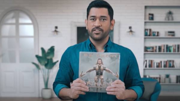 Super Star rajinikanth Releases ms dhoni s atharva the origin book Super Star rajinikanth Releases ms dhoni s atharva the origin book