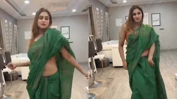 அரபிக் இசைக்கு சூப்பர் குத்தாட்டம்... அள்ளும் அழகு... குஷியான ரசிகர்கள்! 