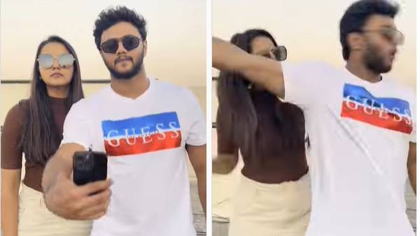 சீரியல் நடிகை முகத்தில் குத்திய நடிகர்… வைரலாகும் வீடியோ !