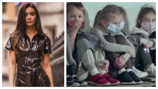 உக்ரைன் குழந்தைகளை நினைச்சா மனசு பதறுது.. உதவி செய்ய களத்தில் இறங்கிய எமி ஜாக்சன்!