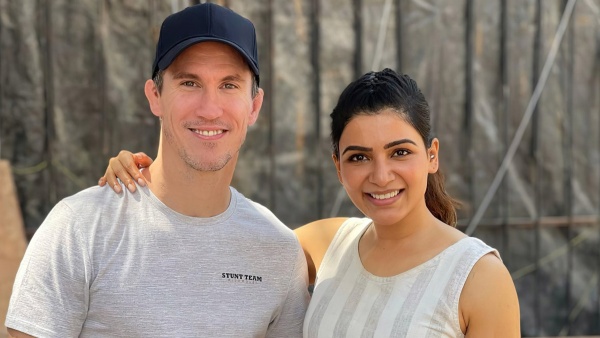 சமந்தா படத்தில் ஹாலிவுட் ஸ்டண்ட் மாஸ்டர்... வைரலாகும் புகைப்படம்! 