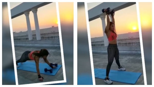 வெறித்தனமாக வொர்க்அவுட் செய்த ஐஸ்வர்யா ரஜினி... முகத்துல சூப்பரான புன்னகை! 