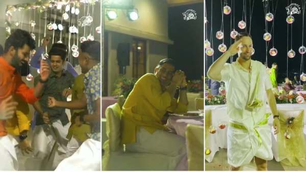 காத்துவாக்குல ரெண்டு காதல் பாட்டுக்கு டான்ஸ் ஆடிய CSK வீரர்கள்.. சமந்தாவின் ரியாக்ஷனை பாருங்க!