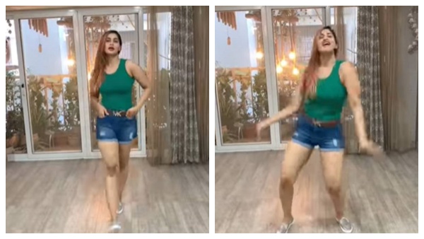 பீஸ்ட் 'ஜாலியோ ஜிம்கானா' பாடலுக்கு... ஜாலியா ஆட்டம் போட்ட ஷிவானி !