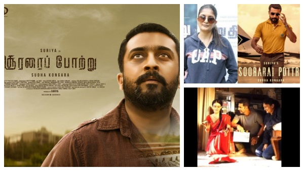 சுதா கொங்கரா இயக்கத்தில் துவங்கியது சூரரை போற்று இந்தி ரீமேக்... என்ன இவர் தயாரிக்கிறாரா! 