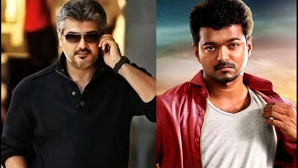 விஜய் - அஜித் போட்டா போட்டி