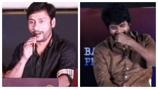 ஆர்.ஜே.பாலாஜி வைத்த வேண்டுகோள்...நெளிந்த சிவகார்த்திகேயன்!