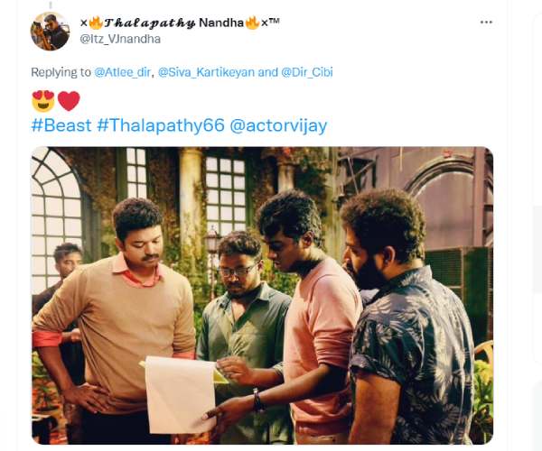 மெர்சல் சூட்டிங்கில்