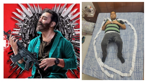 விக்ரம் படத்திற்காக 60 டிக்கெட்களை வாங்கிய கமல் ரசிகர்...என்ன செய்திருக்கார் பாருங்க 