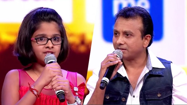 மகள் உதாராவுடன் இணைந்து பாடல்