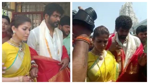 திருமணத்திற்கு பிறகு நயன்தாரா பேசிய முதல் வார்த்தை...கணவருடன் பேட்டி அளித்த நயன்தாரா | After Marriage Nayanthara's first word to public 4 நயன்தாரா பேசிய முதல் வார்த்தை