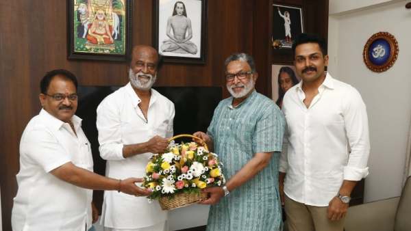 ரஜினியுடன் திடீர் சந்திப்பு