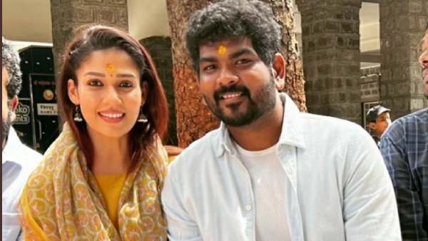"வணக்கம் Mr. & Mrs. நயன்தாரா விக்னேஷ் சிவன்"!! திருமணமான பின் முதல் முறையாக கணவன் மனைவியாக தோன்றியுள்ள விக்னேஷ் நயன் ஜோடி 7